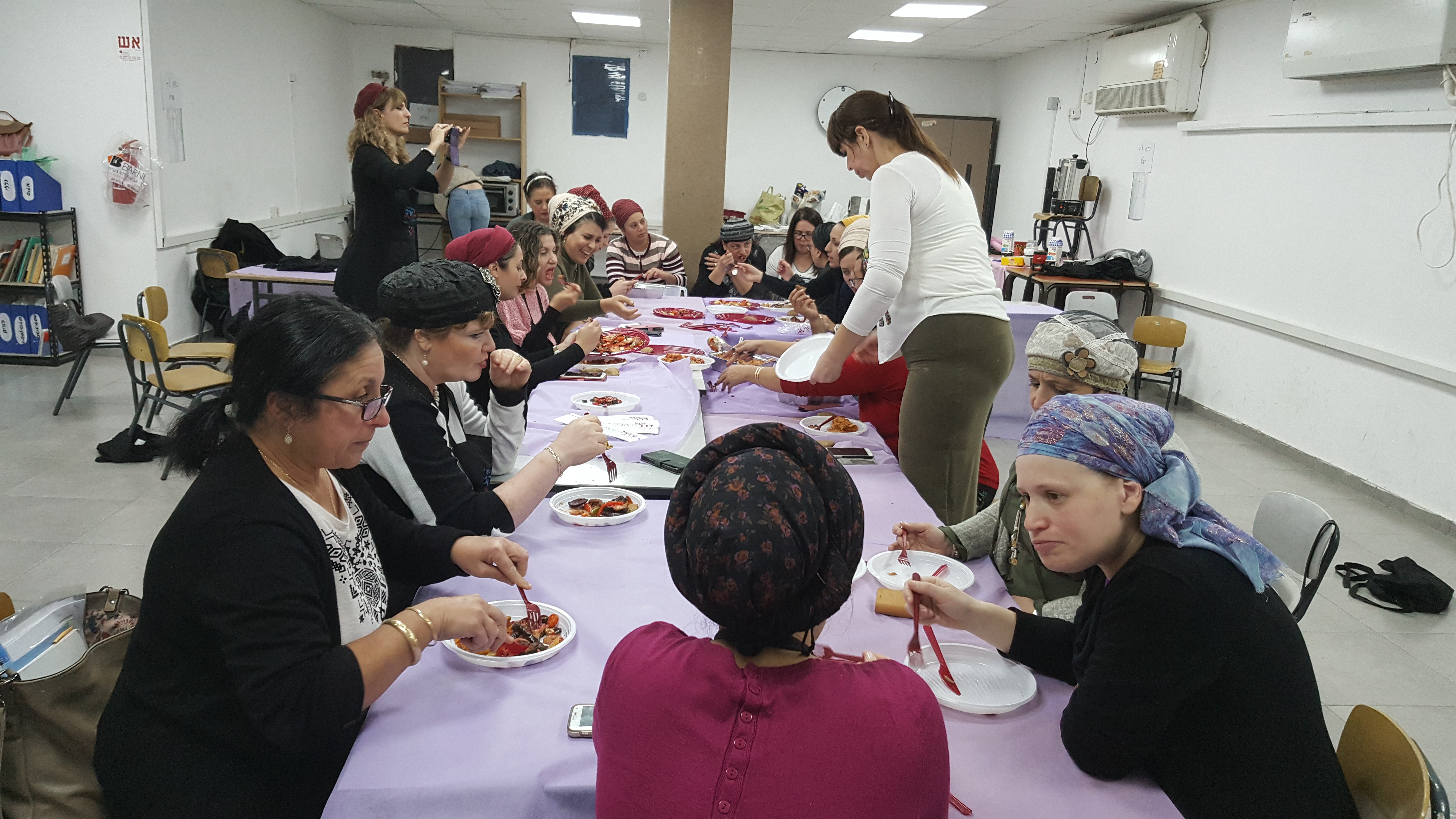  שבוע החינוך מגמת גסטרונומייה בית ספר הלל, רמת גן, 2016