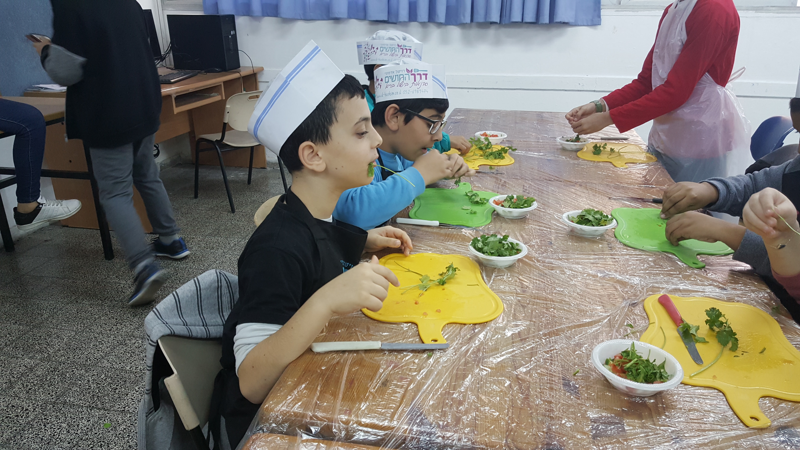  שבוע החינוך מגמת גסטרונומייה בית ספר הלל, רמת גן, 2016